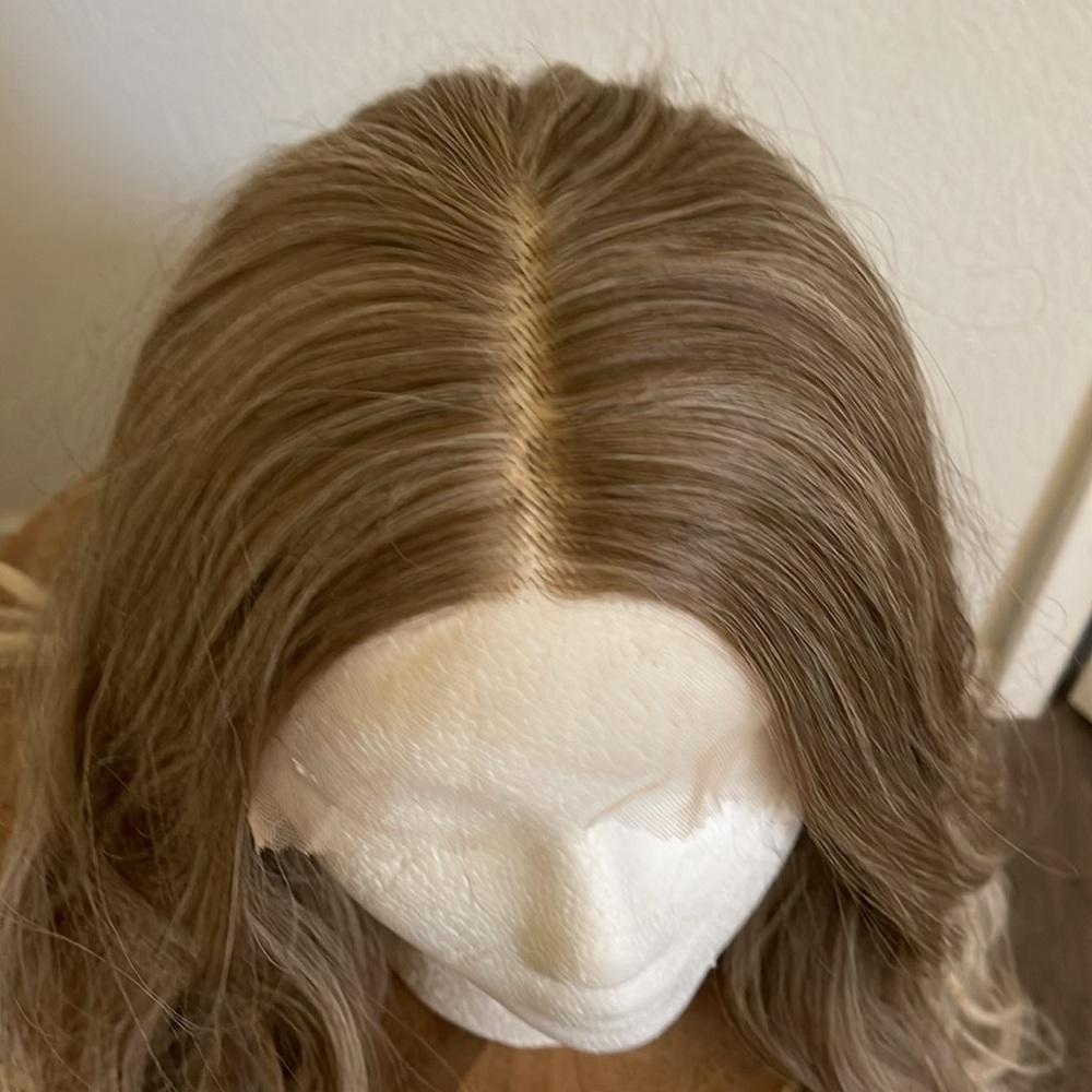 Synthetic Wig- 24"- Lace Part Wig- Brand New- Brown and Blonde Mix #A - Picture 9 of 12